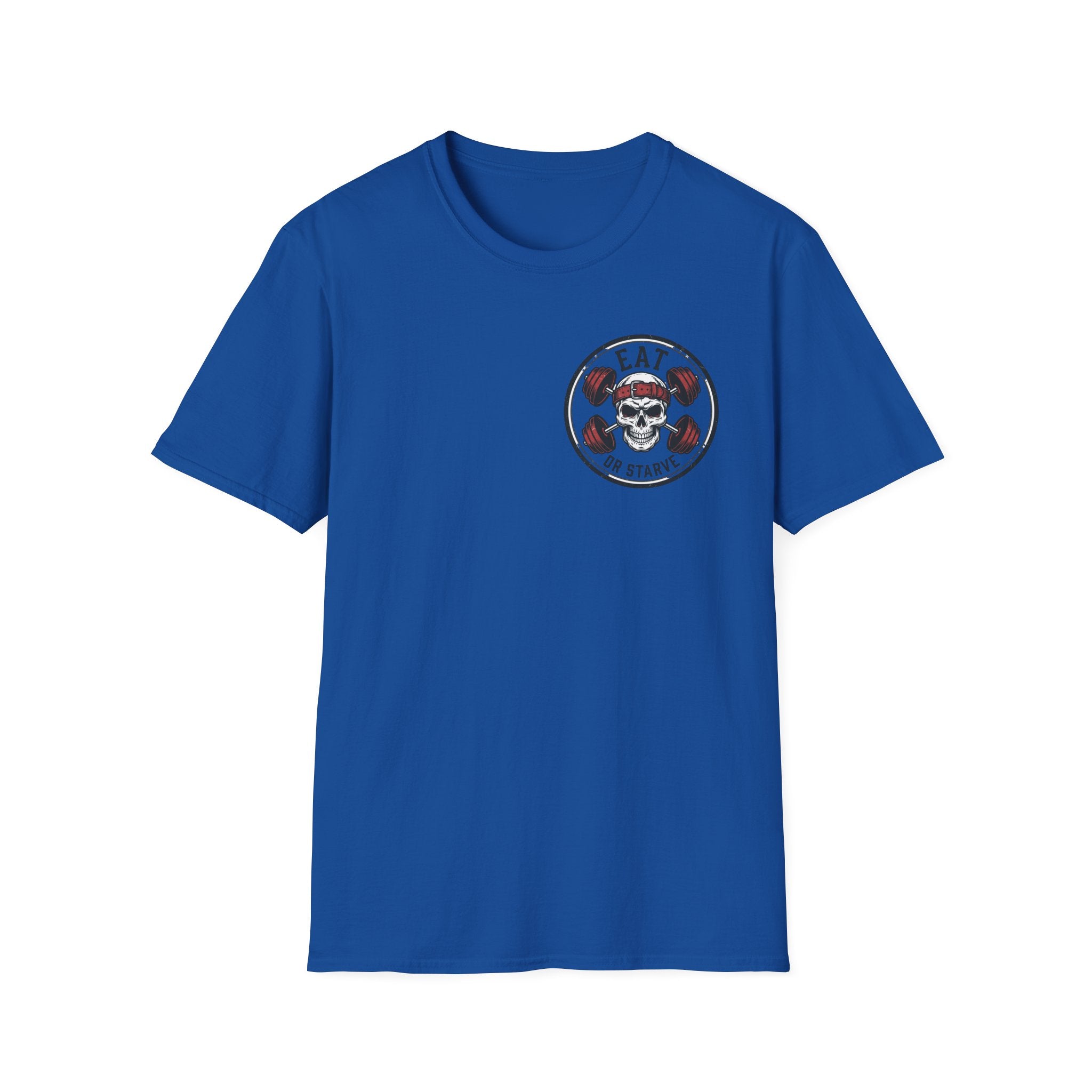 Skull & Roses T-Shirt — 'Eat the Stigma' Vintage Tattoo Tee