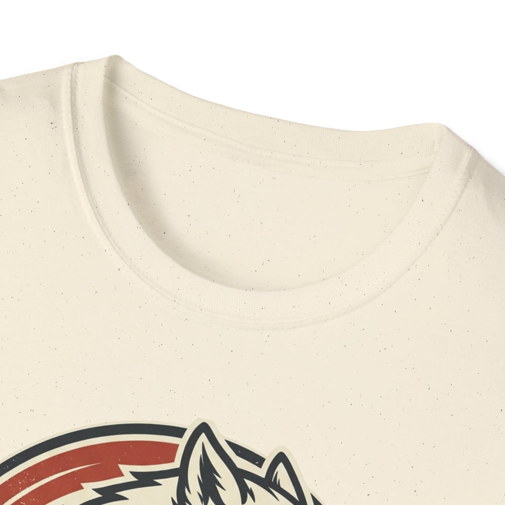 Wolf Graphic T-Shirt — Retro 'I'm a Wolf I Eat Dogs' Novelty Tee