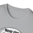 Never Give Your Heart to Someone Who Needs a Brain T-Shirt — Funny Heart vs Brain Graphic Tee