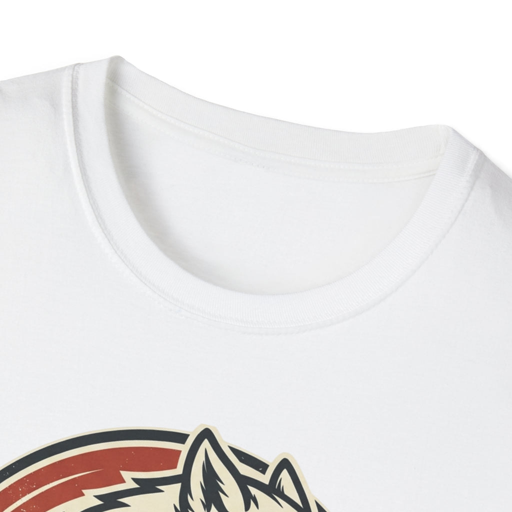 Wolf Graphic T-Shirt — Retro 'I'm a Wolf I Eat Dogs' Novelty Tee