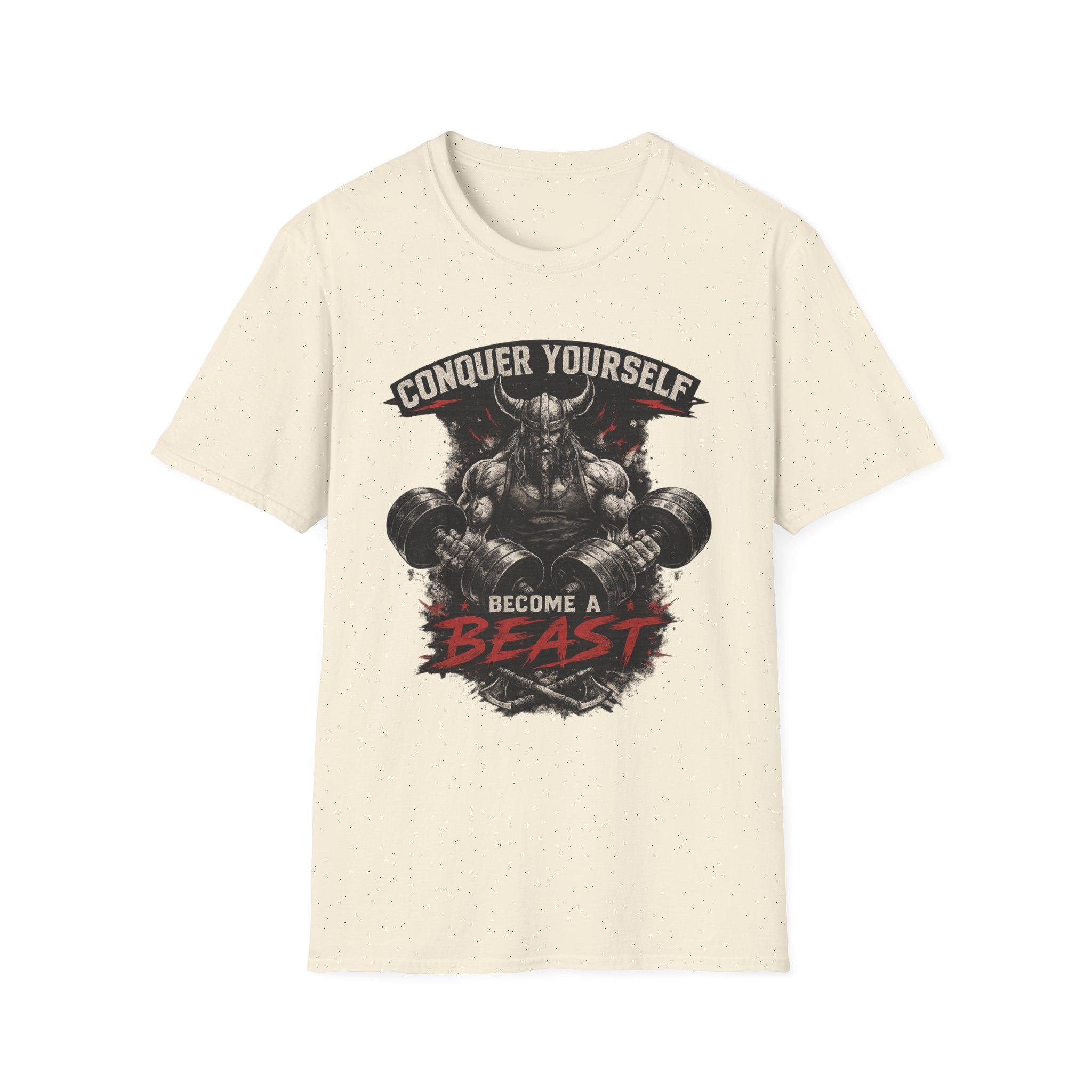 Conquer Yourself "Become a Beast" Gym T-Shirt