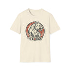 Wolf Graphic T-Shirt — Retro 'I'm a Wolf I Eat Dogs' Novelty Tee