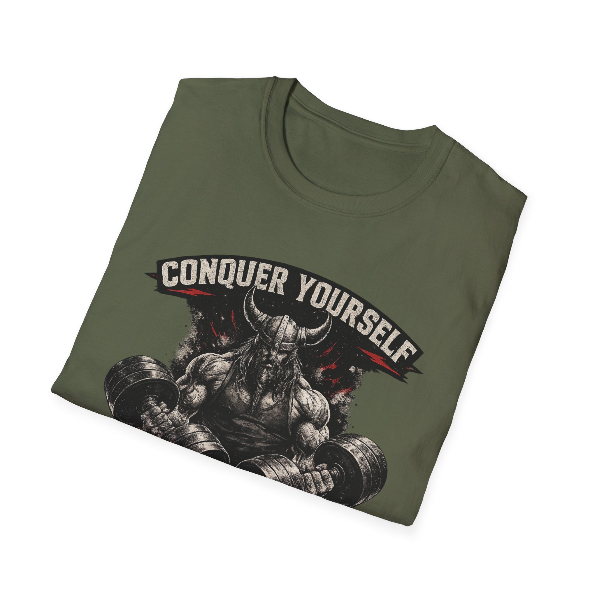 Conquer Yourself "Become a Beast" Gym T-Shirt