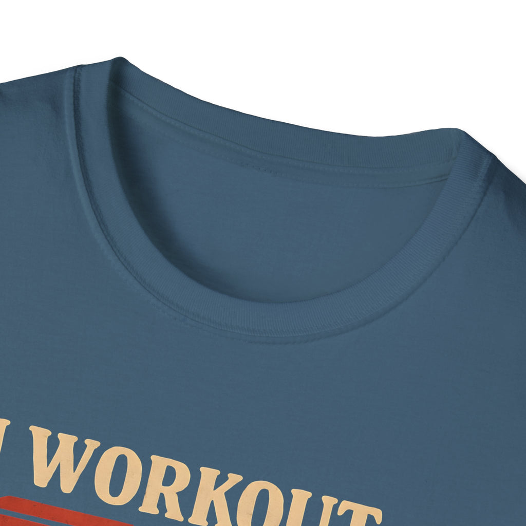 Napping Bear in Activewear T-Shirt