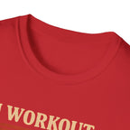 Napping Bear in Activewear T-Shirt