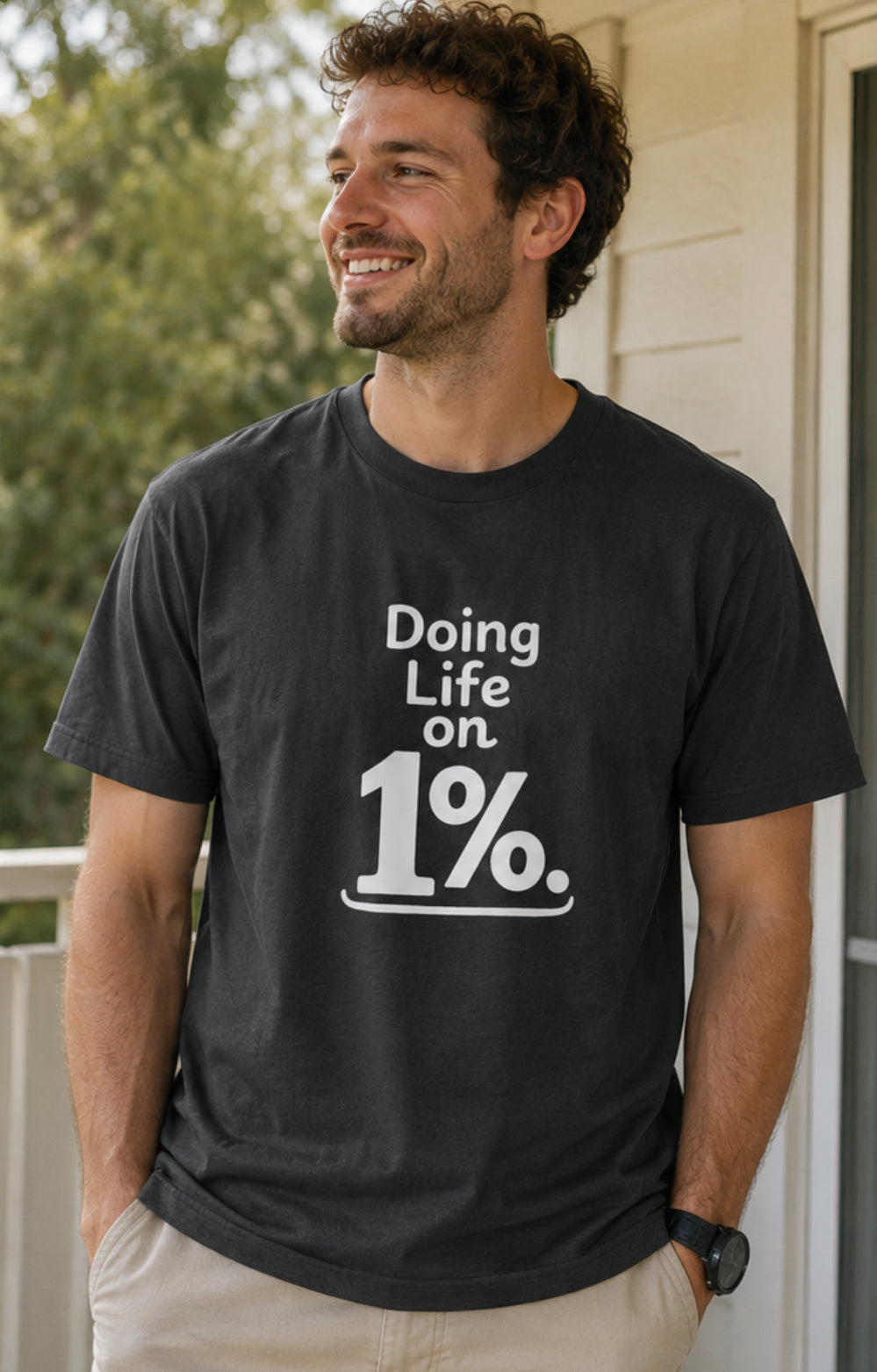 Doing Life on 1% T-Shirt