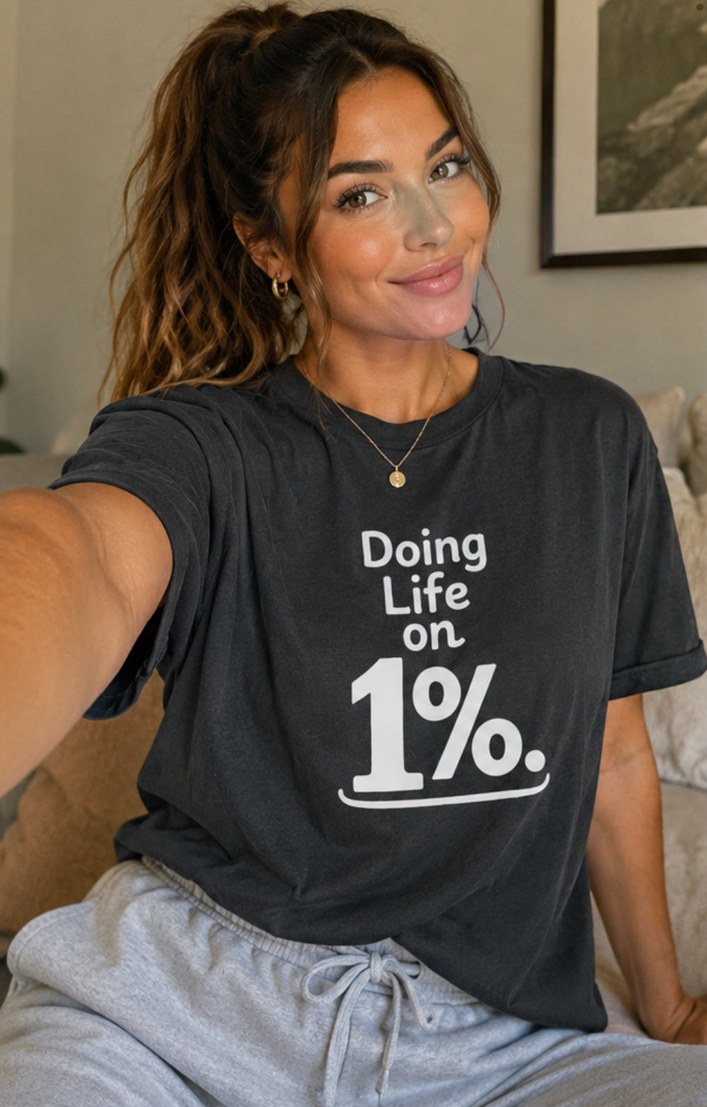 Doing Life on 1% T-Shirt