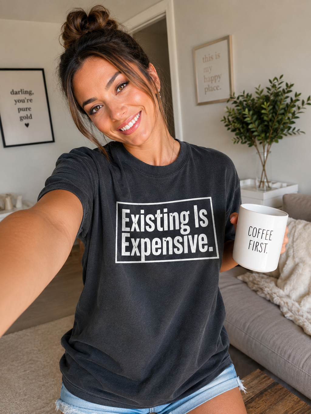 Existing Is Expensive T-Shirt