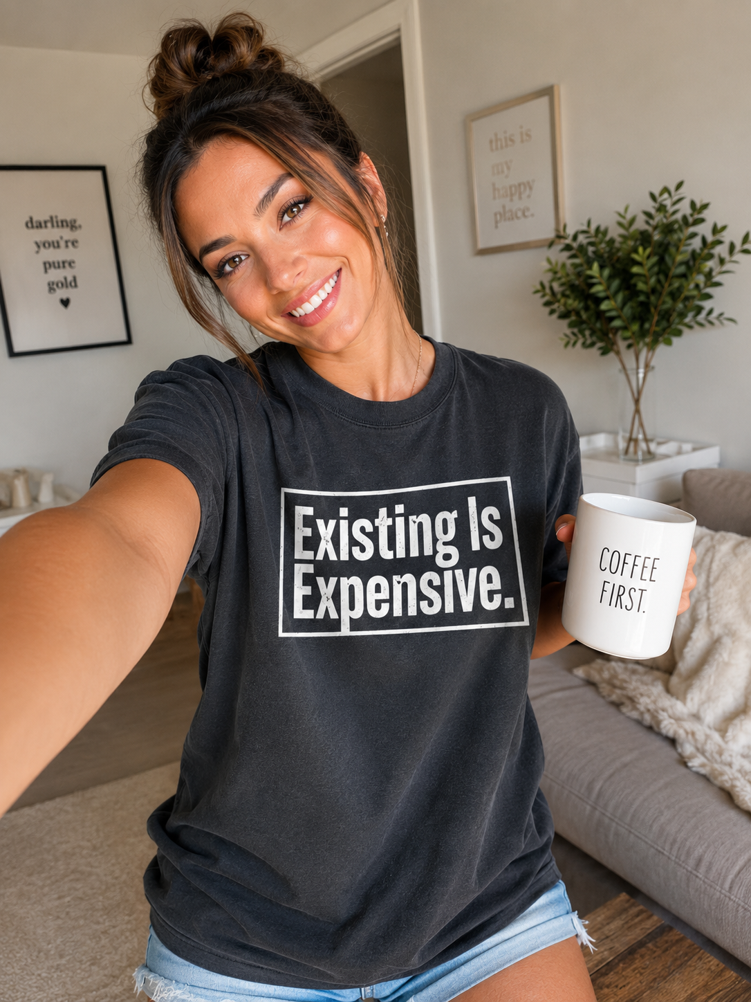 Existing Is Expensive T-Shirt