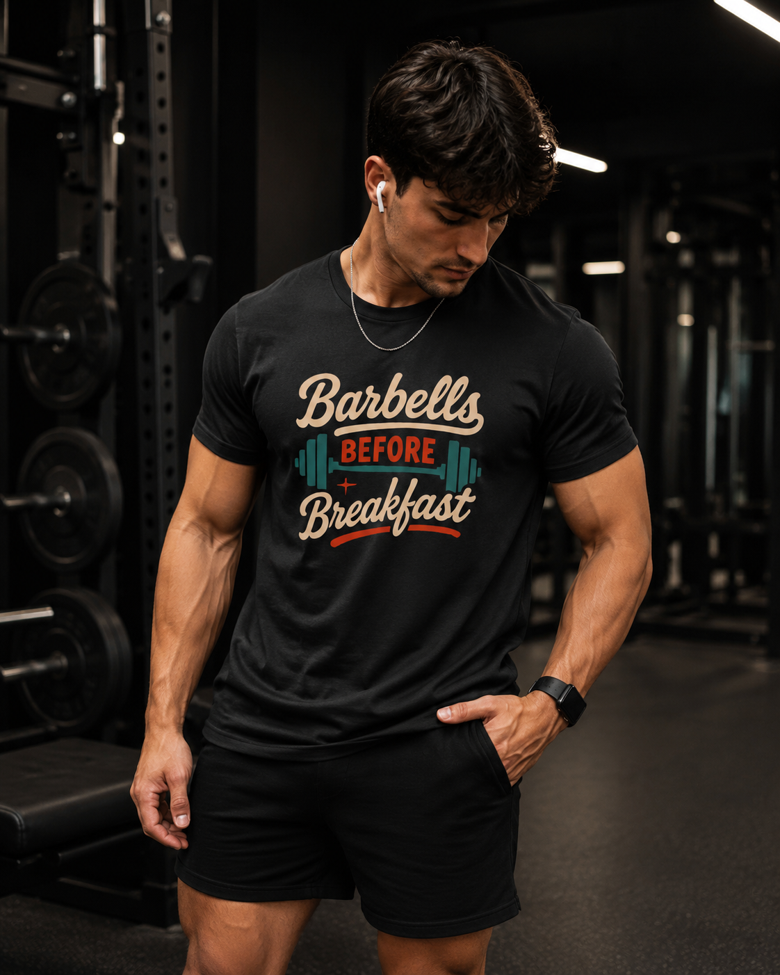 Barbells Before Breakfast T-Shirt