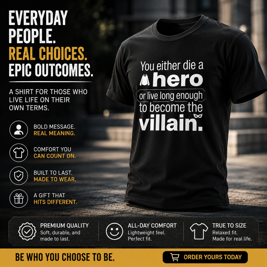 Hero or Villain T-Shirt