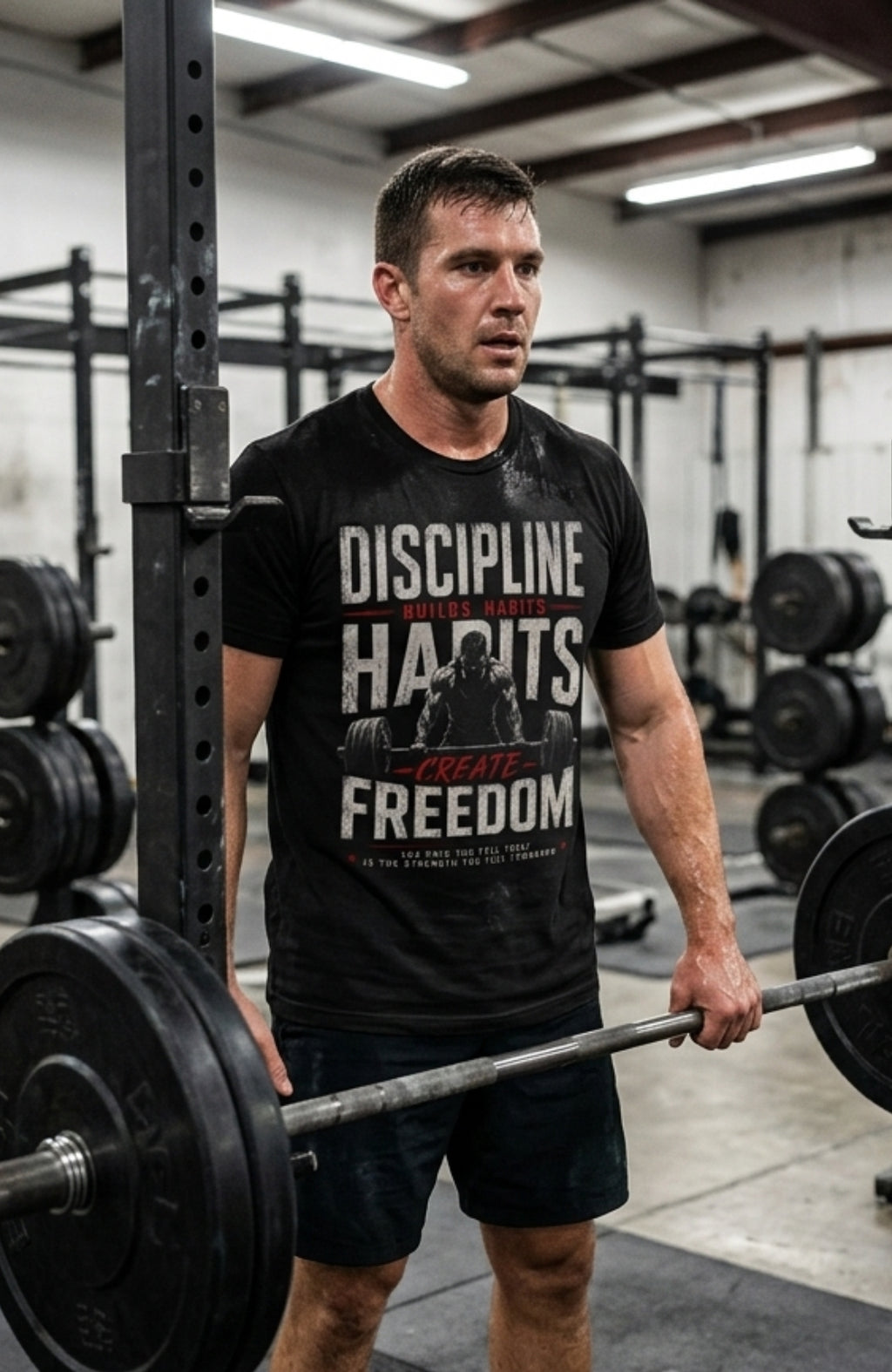 Discipline Habits Create Freedom T-Shirt