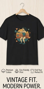 Kettlebell Workout Portrait T-Shirt