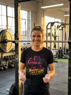 Neon Female Bodybuilder T-Shirt