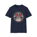 T-Shirt — 'Go Hard or Just Don't Go' Lion Barbell Gym Tee