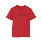 T-Shirt — "If it breaks me, it shapes me." Minimal Inspirational Tee