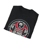 T-Shirt — 'Go Hard or Just Don't Go' Lion Barbell Gym Tee