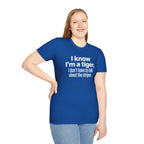 Tiger Pride T‑Shirt — "I know I’m a tiger, I don’t have to talk about the stripes."
