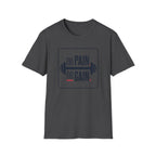 No Pain No Gain Barbell T-Shirt — Motivational Gym Fitness Tee