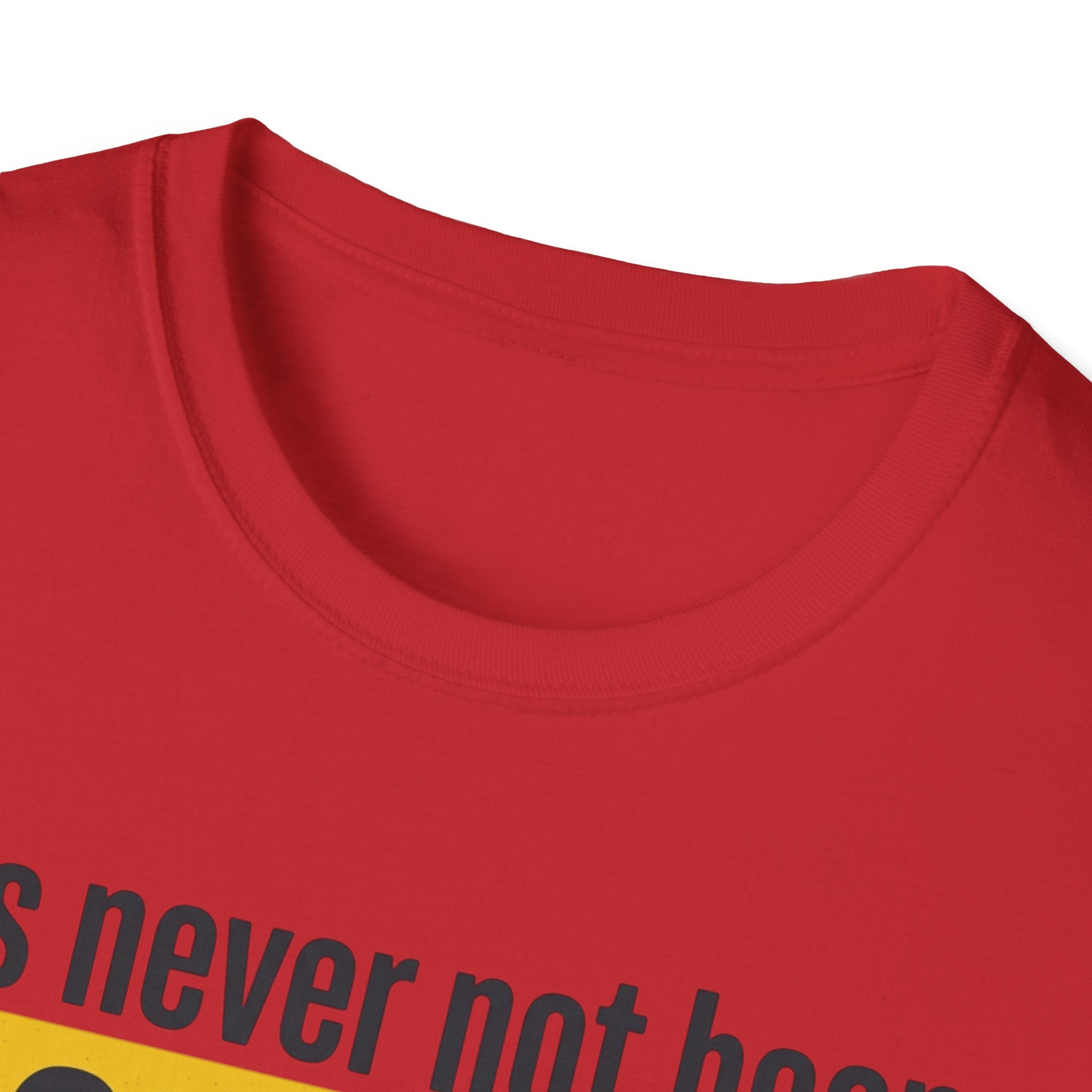T-Shirt — "It's Never Not Been RIGHT NOW." Motivational Graphic Tee