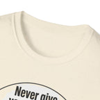 Never Give Your Heart to Someone Who Needs a Brain T-Shirt — Funny Heart vs Brain Graphic Tee