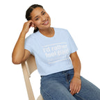 T-Shirt — "I'd Rather Feel Pain Than Nothing at All" Motivational Graphic Tee
