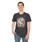 Wolf Graphic T-Shirt — Retro 'I'm a Wolf I Eat Dogs' Novelty Tee