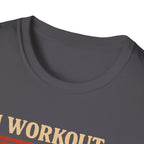 Napping Bear in Activewear T-Shirt