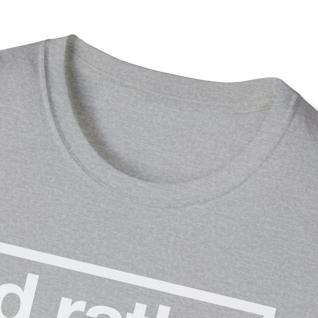 T-Shirt — "I'd Rather Feel Pain Than Nothing at All" Motivational Graphic Tee