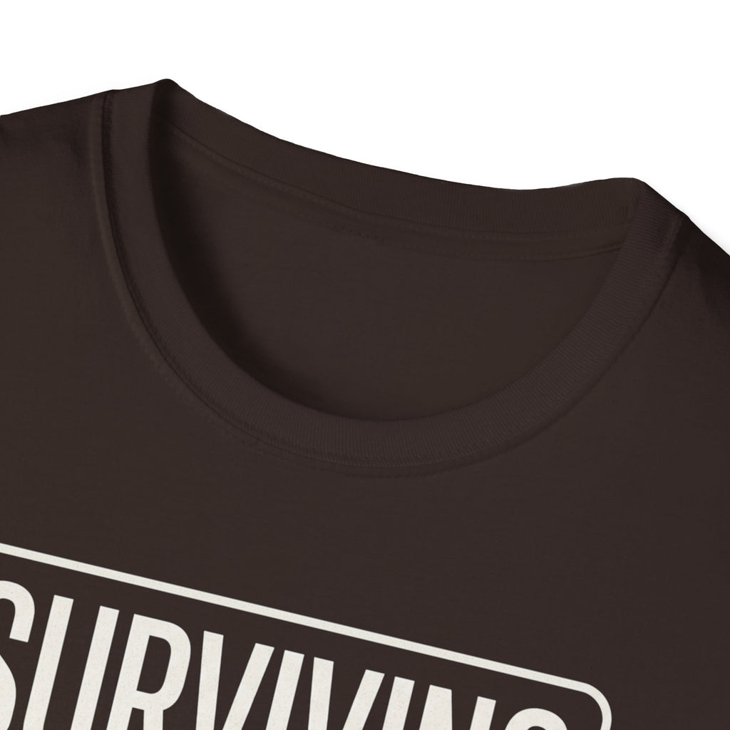 Surviving Out Of Spite T-Shirt — Bold Graphic Tee for Resilience & Sass