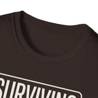 Surviving Out Of Spite T-Shirt — Bold Graphic Tee for Resilience & Sass