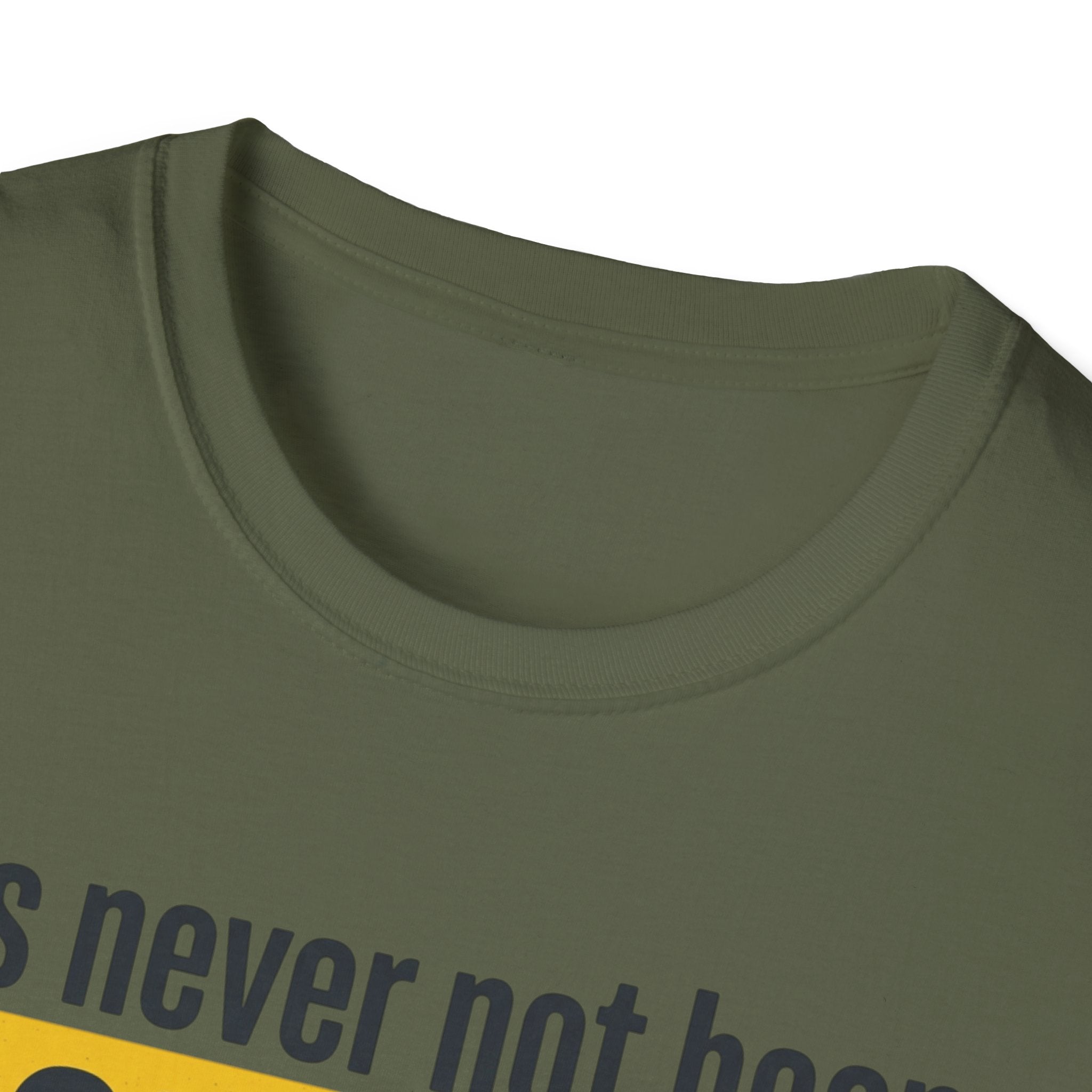 T-Shirt — "It's Never Not Been RIGHT NOW." Motivational Graphic Tee